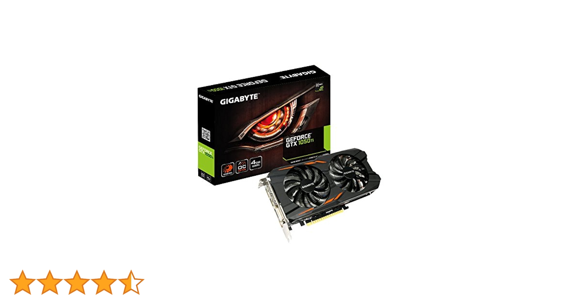 Amazon | Geforce GTX1050Ti 4GD Windforc | GIGABYTE